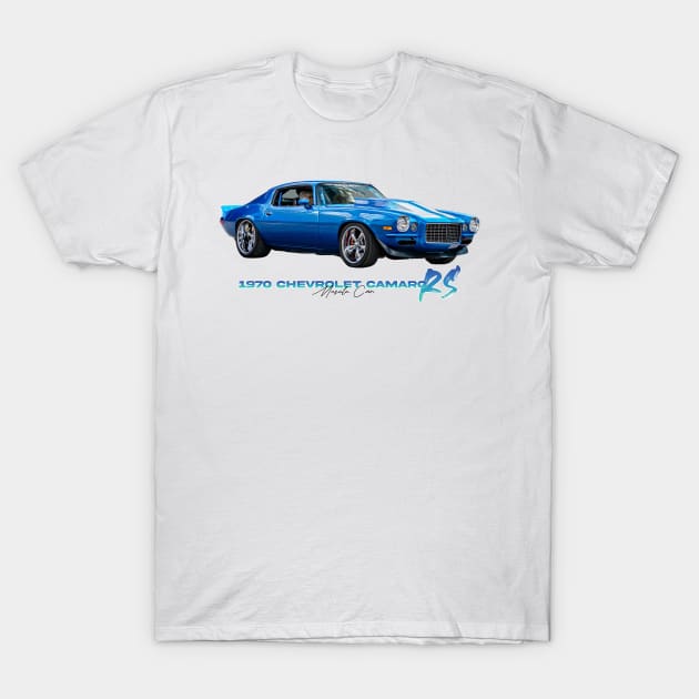 1970 Chevrolet Camaro RS Muscle Car T-Shirt by Gestalt Imagery